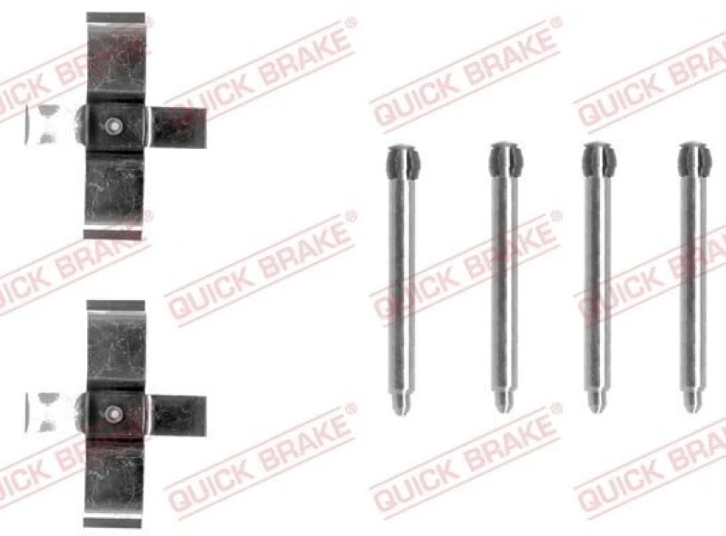 Image of QUICK BRAKE Brake pad fitting kit QUICK BRAKE 109-1195