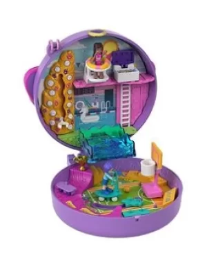 Image of Polly Pocket Soccer Squad Compact With Micro Dolls And Accessories