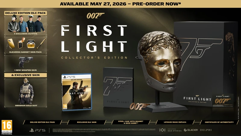 Image of 007 First Light Collectors Edition PS5 Game