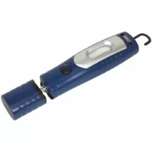 Image of LED3602B Rechargeable 360° Inspection Light 7 SMD & 3W SMD LED Blue Li-on - Sealey
