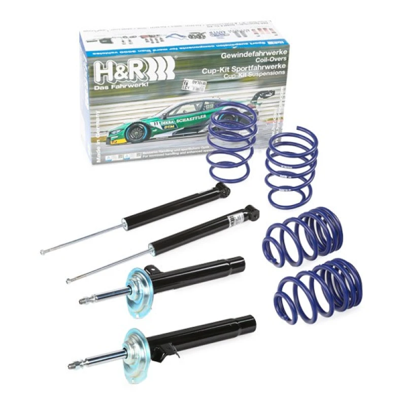 Image of Suspension kit, coil springs / shock absorbers H&R 40484-1