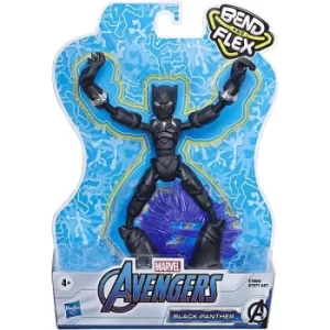 Image of Black Panther (Marvel Avengers) Bend & Flex Action Figure