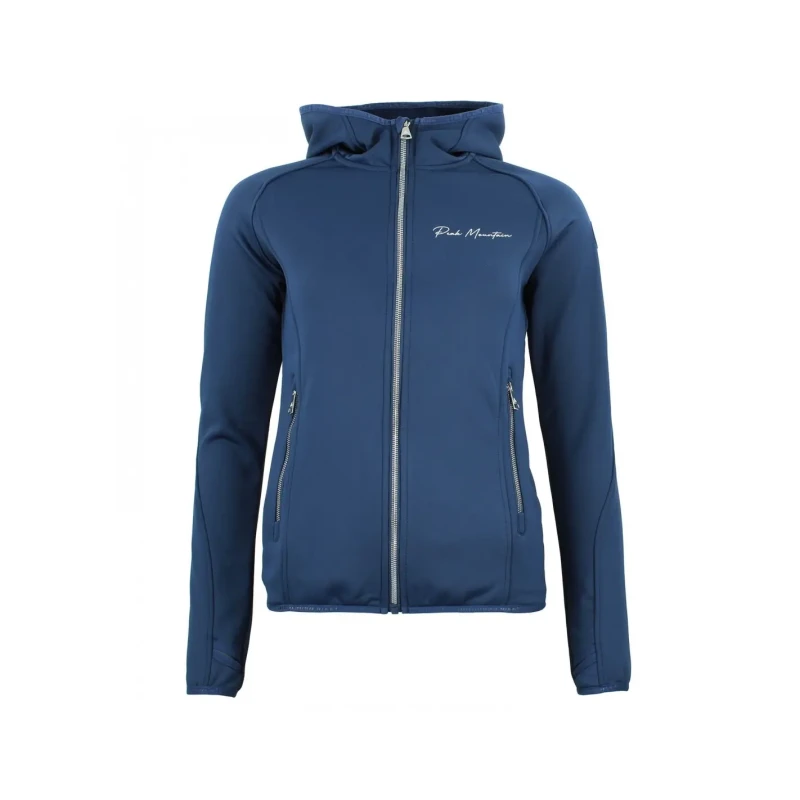 Image of Womens jacket Peak Mountain Polarshel Acampowz Bleu Female XL