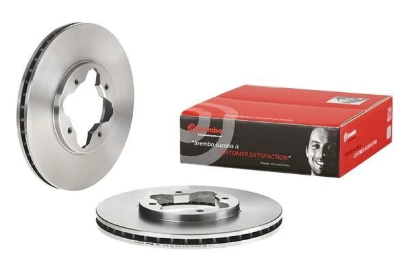 Image of BREMBO Brake disc BREMBO 09.5804.10
