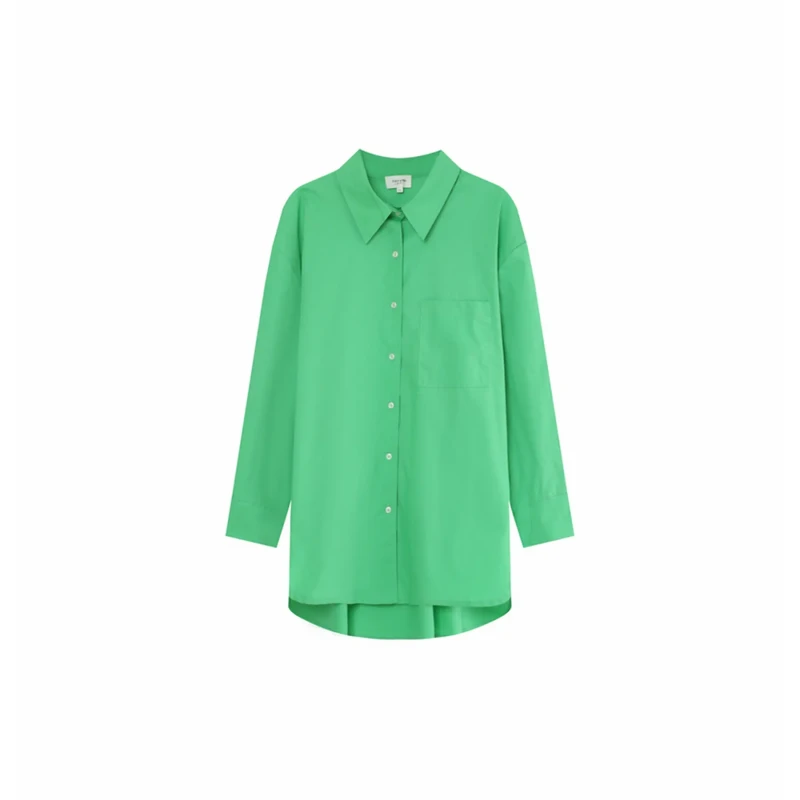 Image of Grace & Mila Woman's shirt Grace & Mila Emmanuelle Vert Female M/L