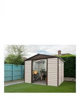 image of Yardmaster 7.4 X 6 Ft Shiplap Metal Shed