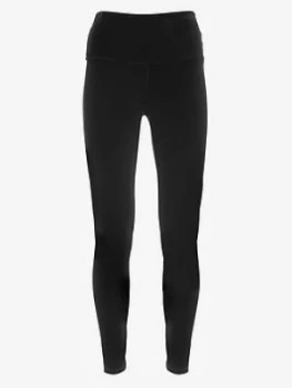 image of Mint Velvet Velvet Legging, Black Size M Women