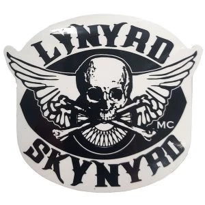 image of Lynyrd Skynyrd - Skull Logo Rubber Magnet