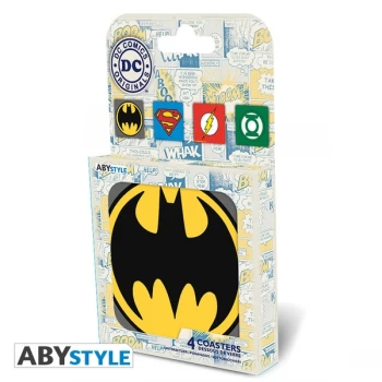 Image of Dc Comics - Emblem Coasters (Set Of 4)