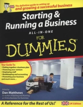 Image of Starting and Running a Business All In One for Dummies by Liz Barclay Paperback