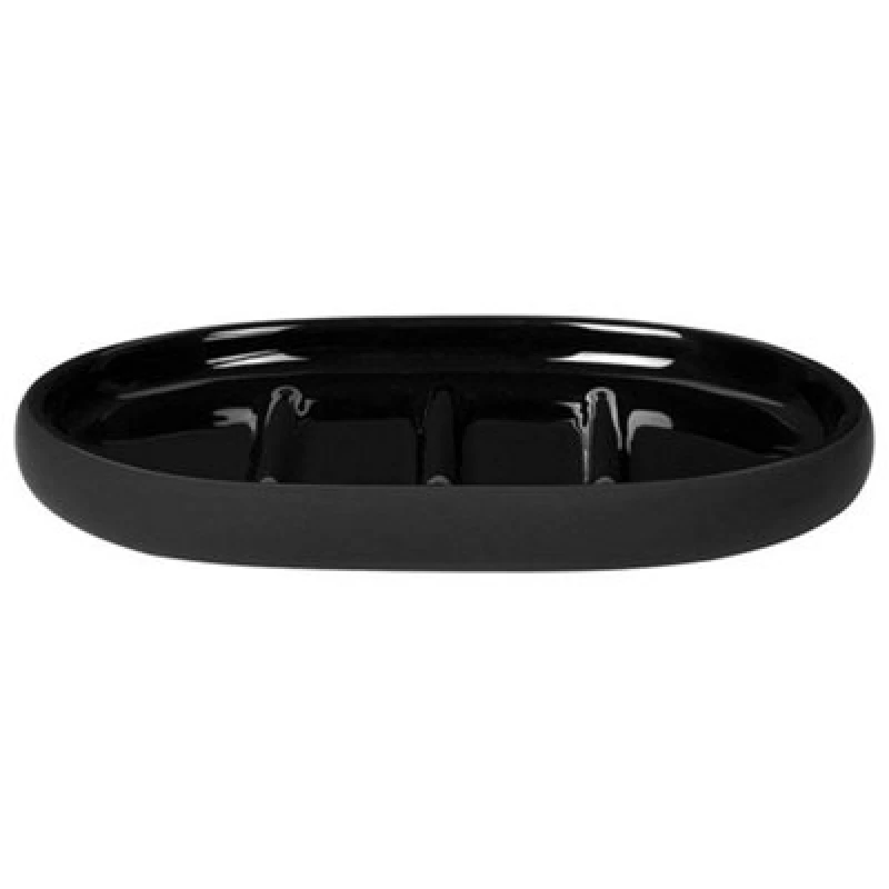 Image of Blomus Sono Ceramic Soap Dish - Black