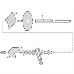 Image of Intermec 1-207084-800 printer/scanner spare part