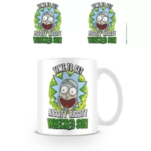 image of Rick and Morty - Wrecked Son Mug