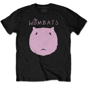 image of The Wombats - Logo Unisex Large T-Shirt - Black