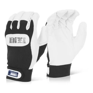 image of Click2000 Drivers Glove Velcro Cuff L Ref DGVCL Pack 10 Up to 3 Day