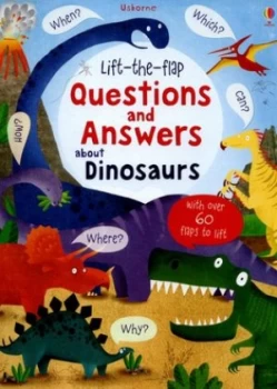 Image of Questions and Answers about Dinosaurs by Katie Daynes Hardback