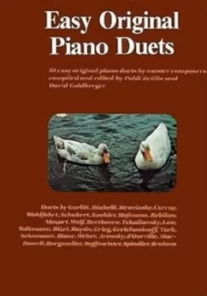 Image of Easy original piano duets by Poldi Zeitlin