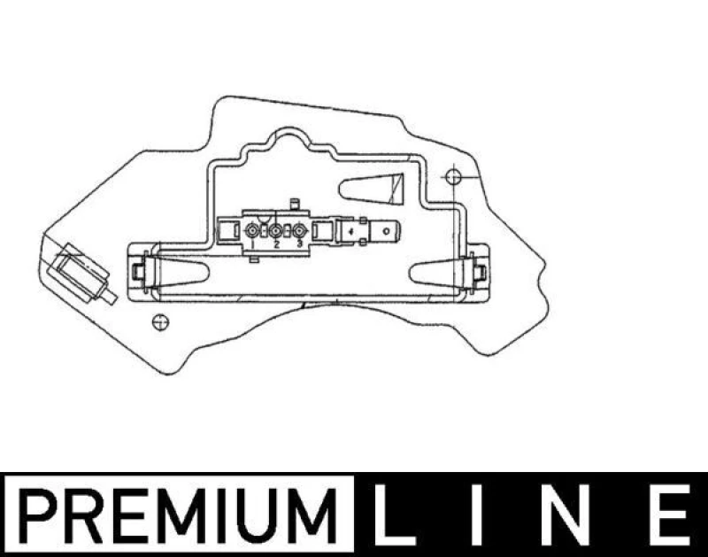 Image of Blower motor regulator MAHLE ABR 28 000P