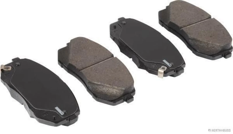 Image of HERTH+BUSS JAKOPARTS J3600567 Brake pad set Front Axle, with acoustic wear warning Brake Pad Set,disc brake (402)