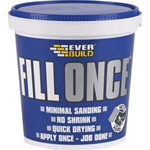 Image of Everbuild Ready Mix Fill Once Tub 325ml
