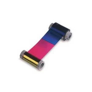 Image of Zebra True Colours i Series YMCK ribbon printer ribbon