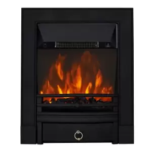 Focal Point Fires 2kW Soho Cast LED Electric Fire - Black