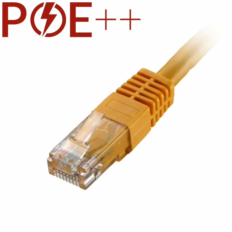 Image of Cablenet 0.3m Cat6 RJ45 Yellow U/UTP PVC 24AWG Flush Moulded Booted Pa
