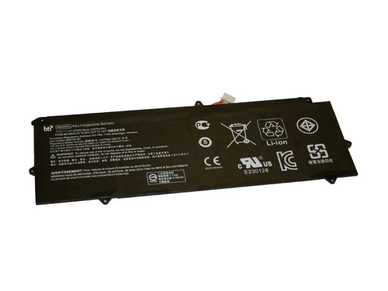 Image of BTI BTI 41.5 4 cell SE04XL compatible battery for HP - COMPAQ PRO X2 612 G2 X2 612 G2 612 G2 SE04XL-BTI