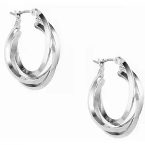 image of 3 Ring Hoop Pierced Ears Earrings