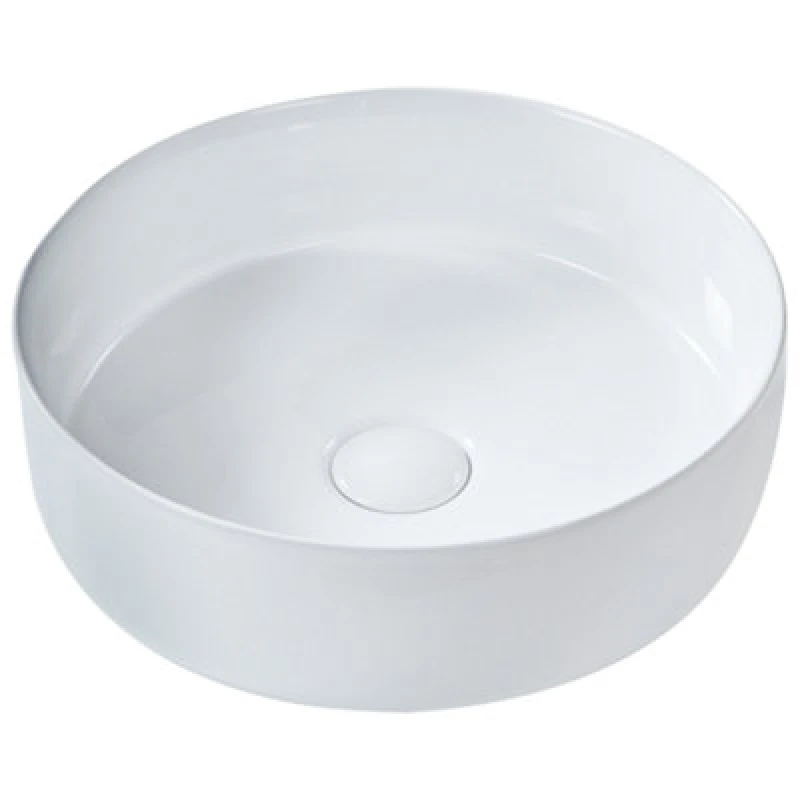 Image of Beliani Countertop Basin Calig 360 mm Ceramic White
