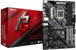 Image of ASRock H470 Phantom Gaming 4 Intel Socket LGA1200 H5 Motherboard