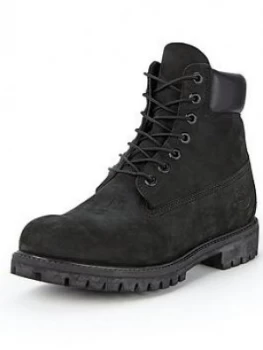 Timberland Premium 6" Boots - Black, Size 12, Men