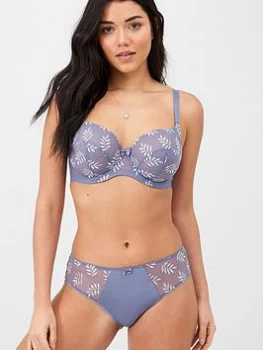 image of Panache Tango Brief - Blue, Size 10, Women