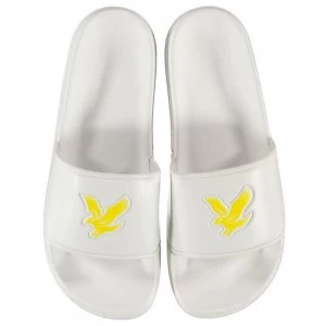 Image of Lyle and Scott Chief Sliders - White 626