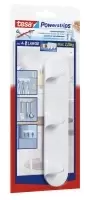 Image of TESA 58094 - Indoor - Universal hook - White - Adhesive strip -...