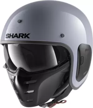 Image of Shark S-Drak 2 Blank Jet Helmet, grey, Size 2XL, grey, Size 2XL