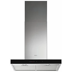 image of AEG DBE5661HG 60cm Flat Chimney Cooker Hood