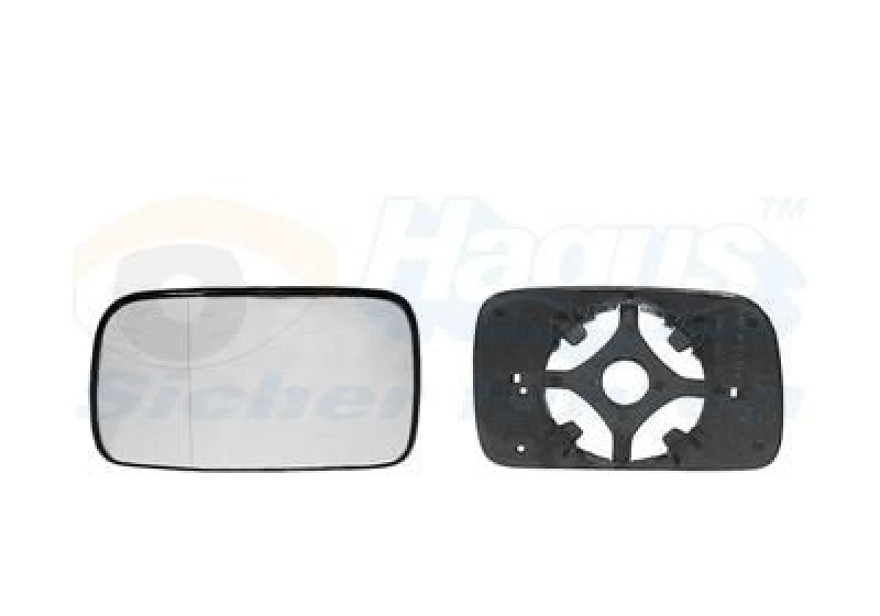Image of VAN WEZEL Wing mirror glass VAN WEZEL 5824831