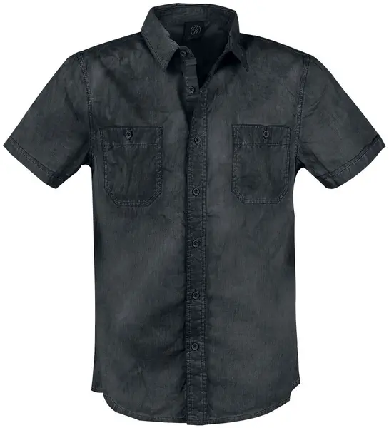 Image of Brandit Roadstar Short-sleeved Shirt Black XXL Men