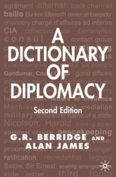 Image of A Dictionary of Diplomacy by G. Berridge Paperback