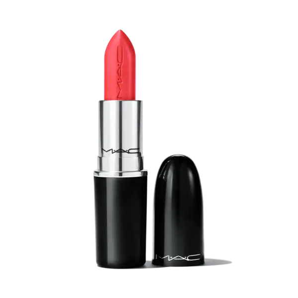 Image of Mac Lustreglass Sheer-shine Lipstick in Gummy Bare (NEW) - 3g