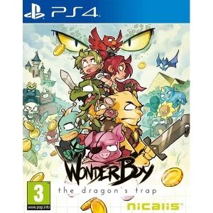 Image of Wonder Boy The Dragons Trap PS4 Game