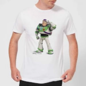 Toy Story 4 Buzz Mens T-Shirt - White - XL