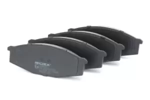 Image of RIDEX Brake pad set 402B0451 Brake pads,Brake pad set, disc brake NISSAN,Patrol GR V SUV (Y61),Patrol GR IV SUV (Y60, GR),PATROL Hardtop (K160)