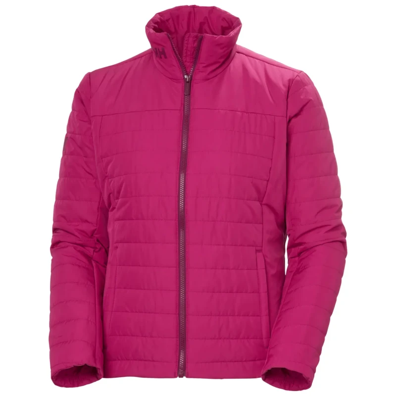 Image of Helly Hansen Womens Helly Hansen Crew 2.0 Insulated Hybrid Puffer Rose Female M