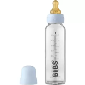 image of BIBS Baby Glass Bottle 225 ml baby bottle Baby Blue 225 ml