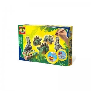 Image of SES Creative Childrens Dinosaurs Casting and Painting Set