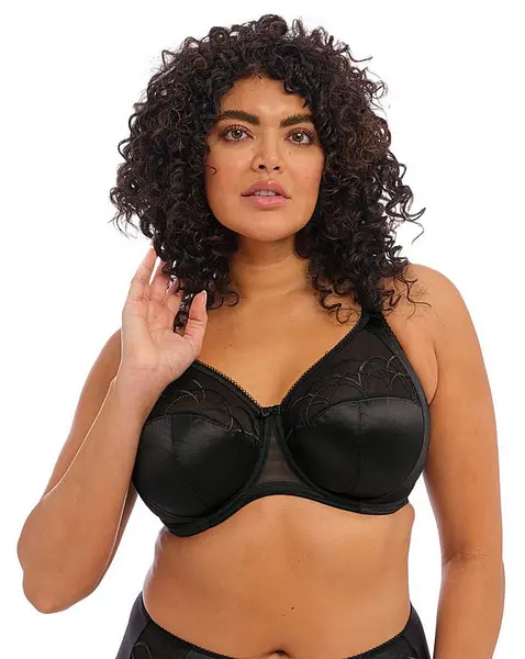 image of Elomi Cate Full Cup Wired Bra Black Female 36G CN76131