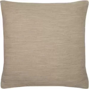 Image of Dalton Slubbed Cushion Biscuit, Biscuit / 43 x 43cm / Polyester Filled