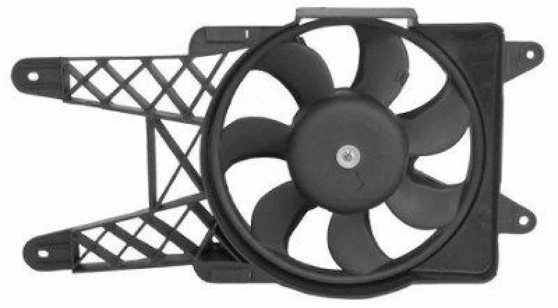 Image of VAN WEZEL Fan, radiator VAN WEZEL 1601746